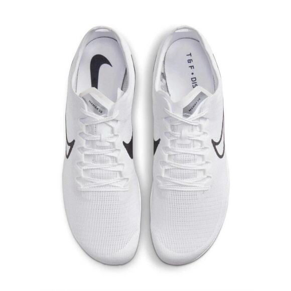 Nike Zoom Mamba 6 Track & Field Spikes DR2733-100 White Black Mens Size 10 main image 5